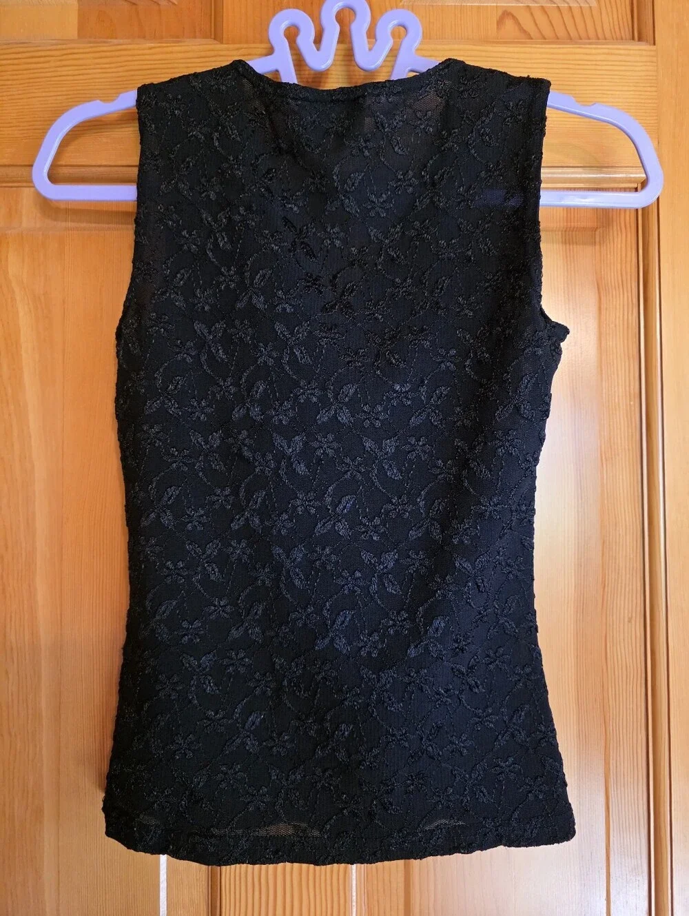 Byer California Black Textured Knit Tank